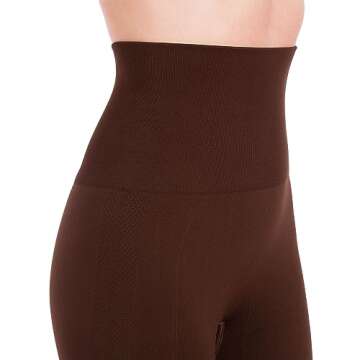 Homma High Waist Compression Leggings: Tummy Control, Seamless Fit