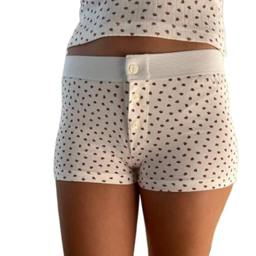 Adoeren Women Lounge Shorts - Cute Floral Pajama Sleep Shorts