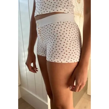 Adoeren Women Lounge Shorts - Cute Floral Pajama Sleep Shorts