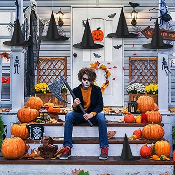 LeeLoon Witch Hat 14 Pack Hanging Halloween Decor
