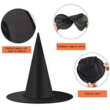 LeeLoon Witch Hat 14 Pack Hanging Halloween Decor