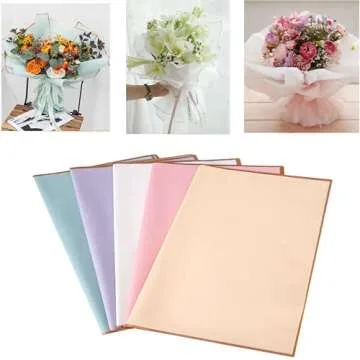 Premium Colorful Flower Wrapping Paper for All Occasions