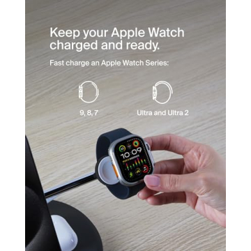 Belkin MagSafe 3-in-1 Wireless Charger for iPhone & Apple