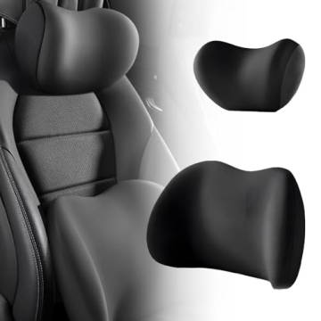 JUDUNA Car Headrest & Lumbar Support Cushion Set - 2025 Ergonomic Pillows