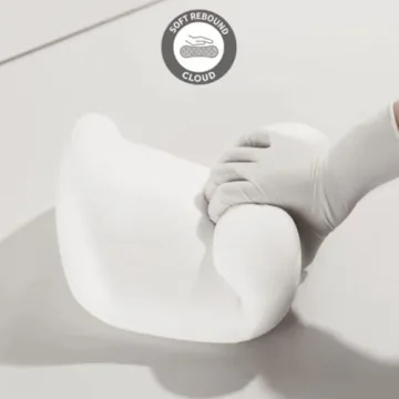 JUDUNA Car Headrest & Lumbar Support Cushion Set