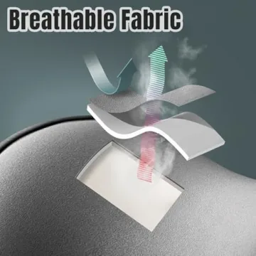 JUDUNA Car Headrest & Lumbar Support Cushion Set