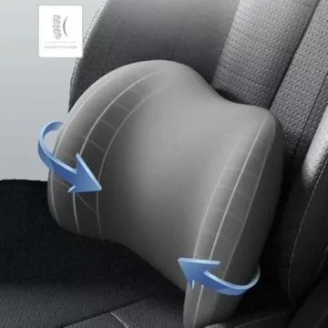 JUDUNA Car Headrest & Lumbar Support Cushion Set