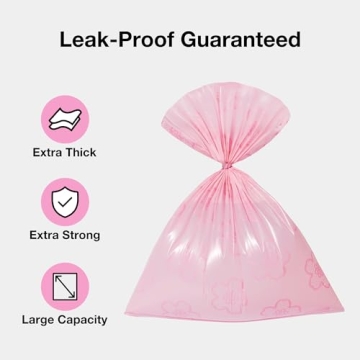 VETRESKA Cherry Blossom Dog Poop Bag Dispenser