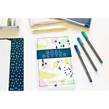 Goal Getter (A Productivity Journal): A Daily Goal Setting Planner and Organizer with Inspirational and Motivational Quotes
