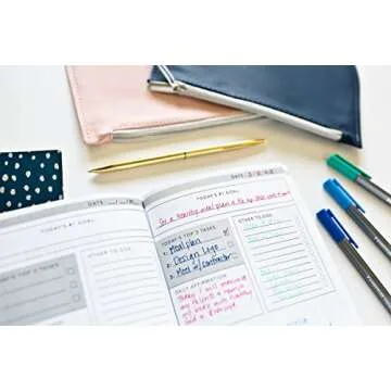 Goal Getter (A Productivity Journal): A Daily Goal Setting Planner and Organizer with Inspirational and Motivational Quotes