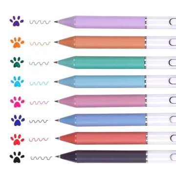 Smooth Write Fine Point Gel Pen Set in Assorted Colors