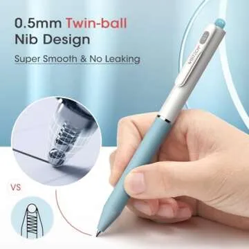 Smooth Write Fine Point Gel Pen Set in Assorted Colors