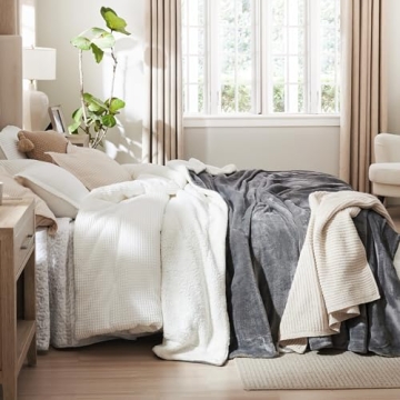 Cozy Sherpa Fleece Throw Blanket for Cold Days