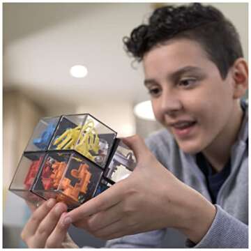 Rubik’s, Perplexus Hybrid 2 x 2 Gravity 3D Maze Game Brain Teaser Fidget Toy Puzzle Ball, for Kids & Adults Ages 8 and up