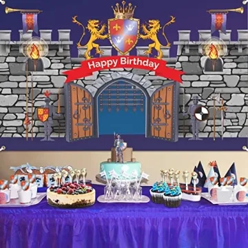 Medieval Party Decorations Banner for Epic Celebrations