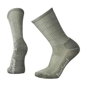 Smartwool Men’s Crew Hiking Socks - Light Wool Performance Sock LODEN M Unisex