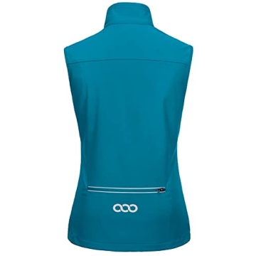 Women’s Windproof Lightweight Running Vest with Pockets