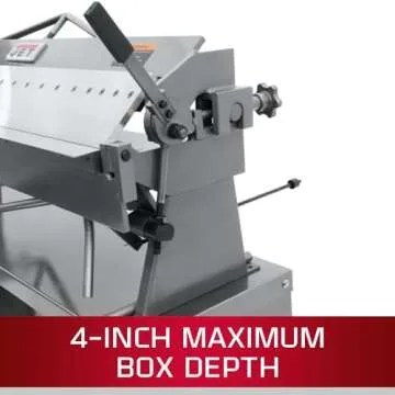 JET 50-Inch Bench Box Brake for 16-Gauge Steel