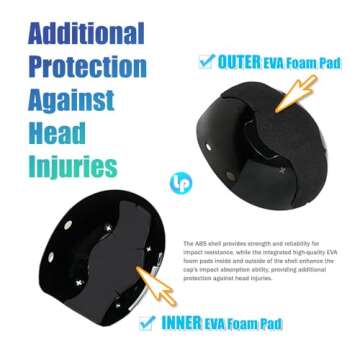 Lucent Path Baseball Safety Bump Cap - Stylish and Safe Protection