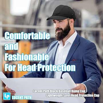 Lucent Path Baseball Safety Bump Cap - Stylish and Safe Protection