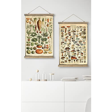 SHOXREM Vintage Vegetable Art Poster for All Spaces