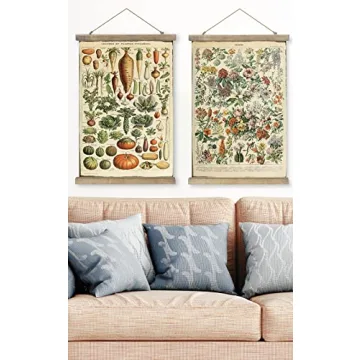 SHOXREM Vintage Vegetable Art Poster for All Spaces