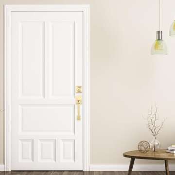 Haidms Gold Front Door Handle and Deadbolt Set, Entry Door Handle and Deadbolt Set with Reversible Handle Lever,Front Door Lock Set, Front Door Handles and Locks