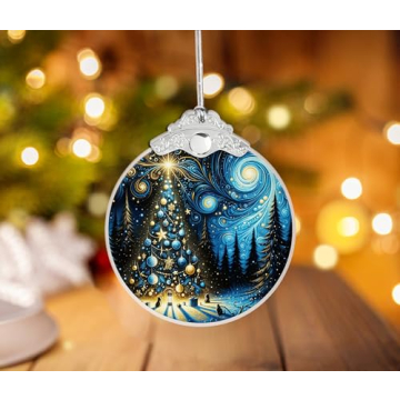 Faythory Starry Night Ornament - Unique Handcrafted Holiday Decor 2025