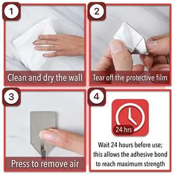 Stylish UNCO Stainless Steel Small Hooks for Organized Spaces