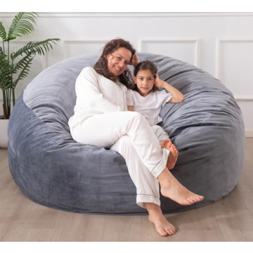 3ft Memory Foam Bean Bag Chair for Kids and Adults