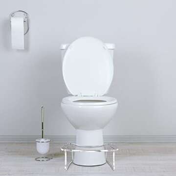 STAUBER Best Potty Stool for Ergonomic Bathroom Comfort