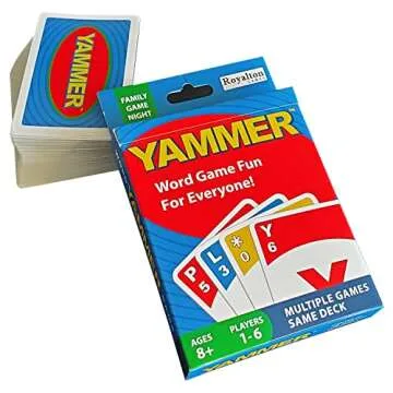 Yammer Word Card Game for Family Fun and Learning