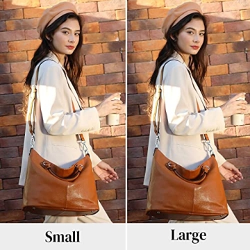 Affordable Kattee Women's Soft Leather Tote Bag