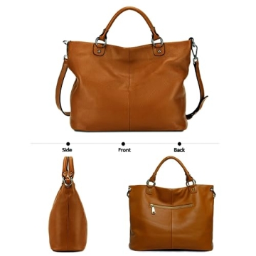 Affordable Kattee Women's Soft Leather Tote Bag