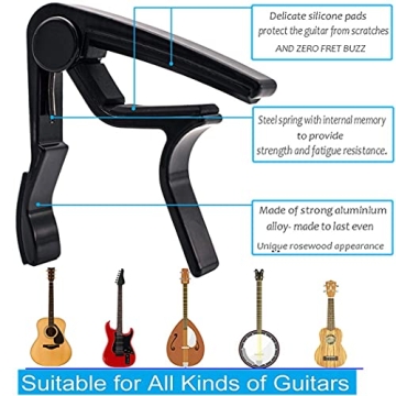 High-Quality Guitar Capo for Acoustic and Electric Use
