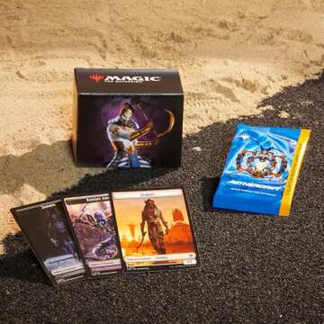 Magic The Gathering Aetherdrift Commander Deck - Eternal Might (100-Card Deck, 2-Card Collector Booster Sample Pack + Accessories)