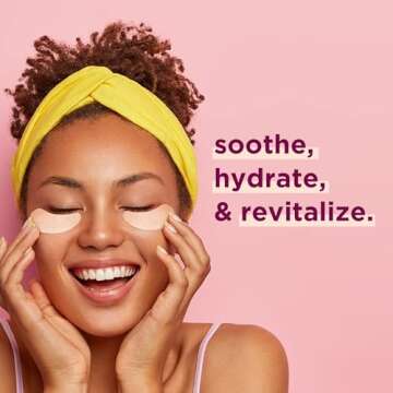 Earth Therapeutics Hydrogel Collagen Under-Eye Patches – Reduce Wrinkles, Puffy Eyes, Dark Circles...