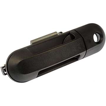 Dorman 80652 Front Driver Side Exterior Door Handle Compatible with Select Ford Models, Textured Black