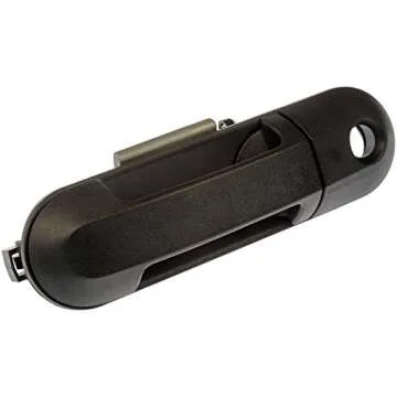 Dorman 80652 Front Driver Side Exterior Door Handle Compatible with Select Ford Models, Textured Black