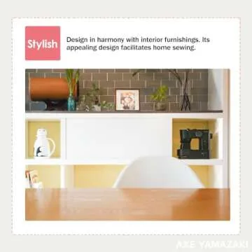 AXE Yamazaki sewing machines MM-10 | Sewing machine For Beginners,Foot Pedal, Designed by JAPAN,Mini sewing machine,Lightweight Portable & Great for Beginners,