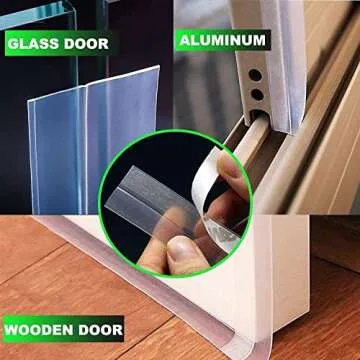 Premium Weather Stripping Door Seal - Energy Saving Draft Stopper