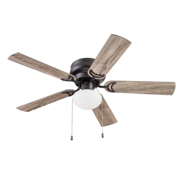 Prominence Home Alvina 44" Ceiling Fan with LED Light - Stylish & Quiet