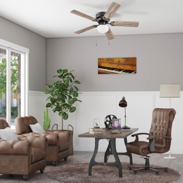 Prominence Home Alvina 44 Inch Ceiling Fan with LED Light