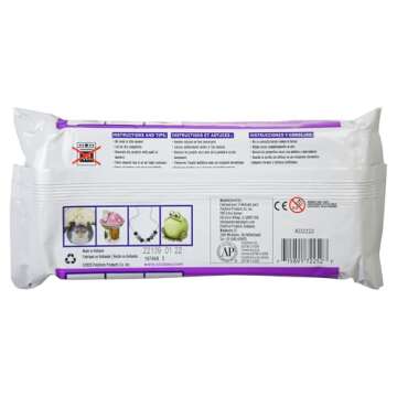 Sculpey Air-Dry White, Non Toxic, Air Dry Clay, 2.2 pound bar great for modeling, sculpting, holiday...