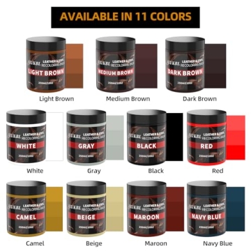 AIUKBL Leather Recoloring Balm for Furniture Repair