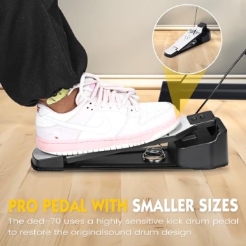 Asmuse Electronic Drum Set for All Ages With Mesh Snare