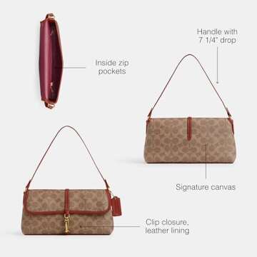 Timeless Coach Signature Hamptons Bag for Women