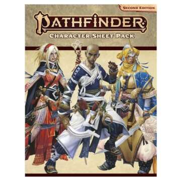 Pathfinder Character Sheet Pack (P2) - Streamlined Gaming Tool