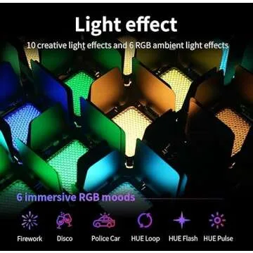 ZHIYUN FIVERAY M20C Combo [Official] RGB Video Light, 20W Portable Camera Light, HSI Mode, TLCI 96+, Temperature 2500K-10000K with 16 Light Effects, Support Magnetic Attraction and App with USB-C PD