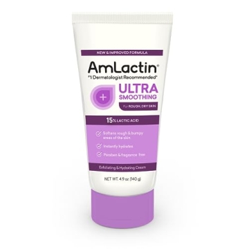 AmLactin Ultra Smoothing Cream - 15% Lactic Acid Moisturizer